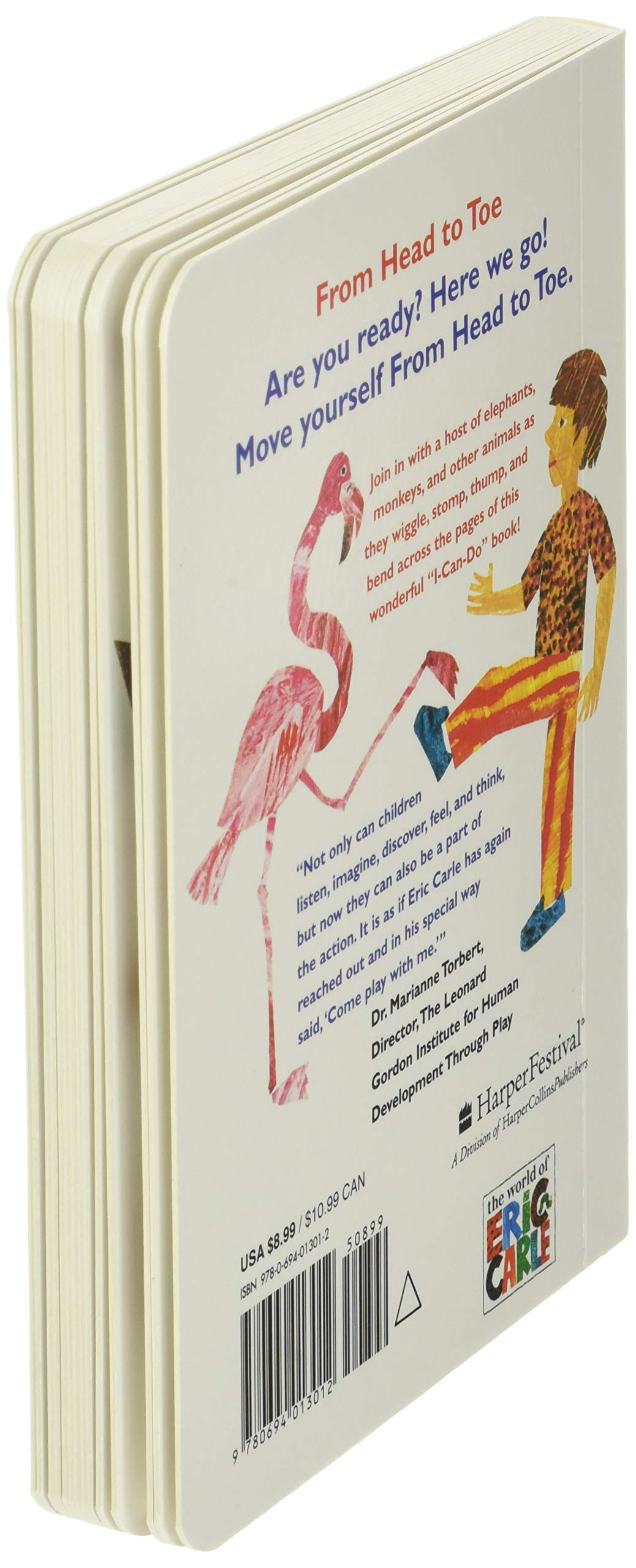 From Head to Toe Board Book by Carle, Eric
