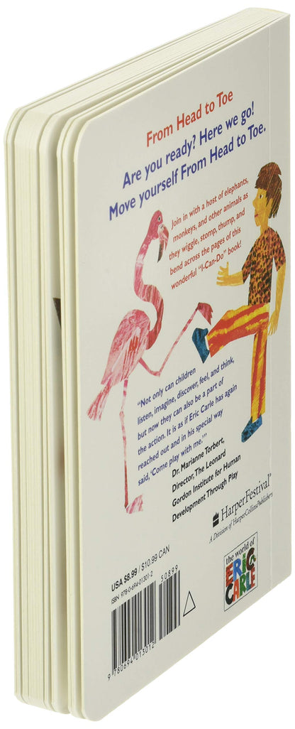 From Head to Toe Board Book by Carle, Eric