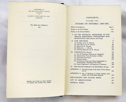 The Standard Edition of the Complete Psychological Works of
