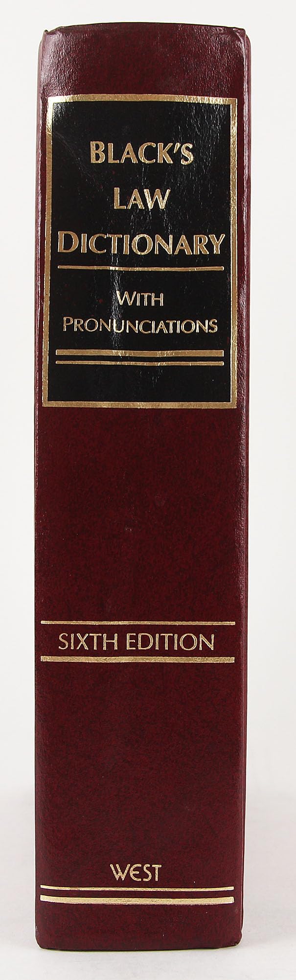 Black's Law Dictionary with Pronunciations, 6th Edition (Cen