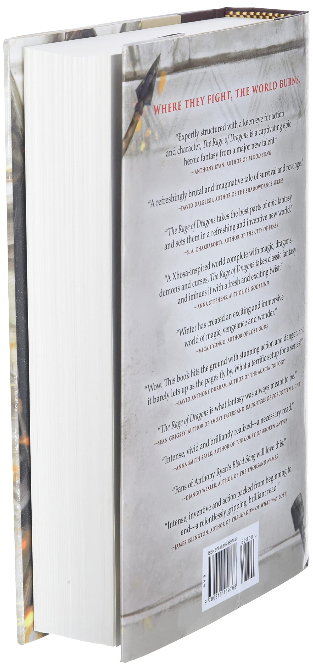 The Rage of Dragons (The Burning, 1) by Winter, Evan