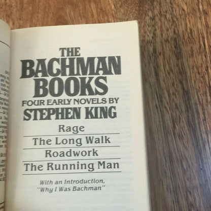 The Bachman Books: Four Early Novels by Stephen King by King