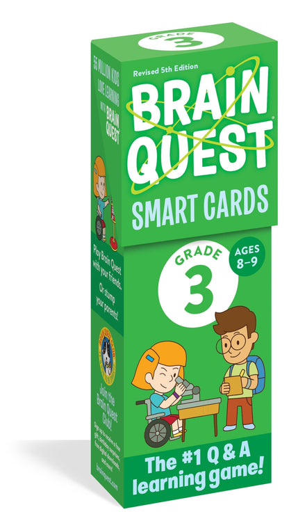 Brain Quest 3rd Grade Smart Cards Revised 5th Edition (Brain