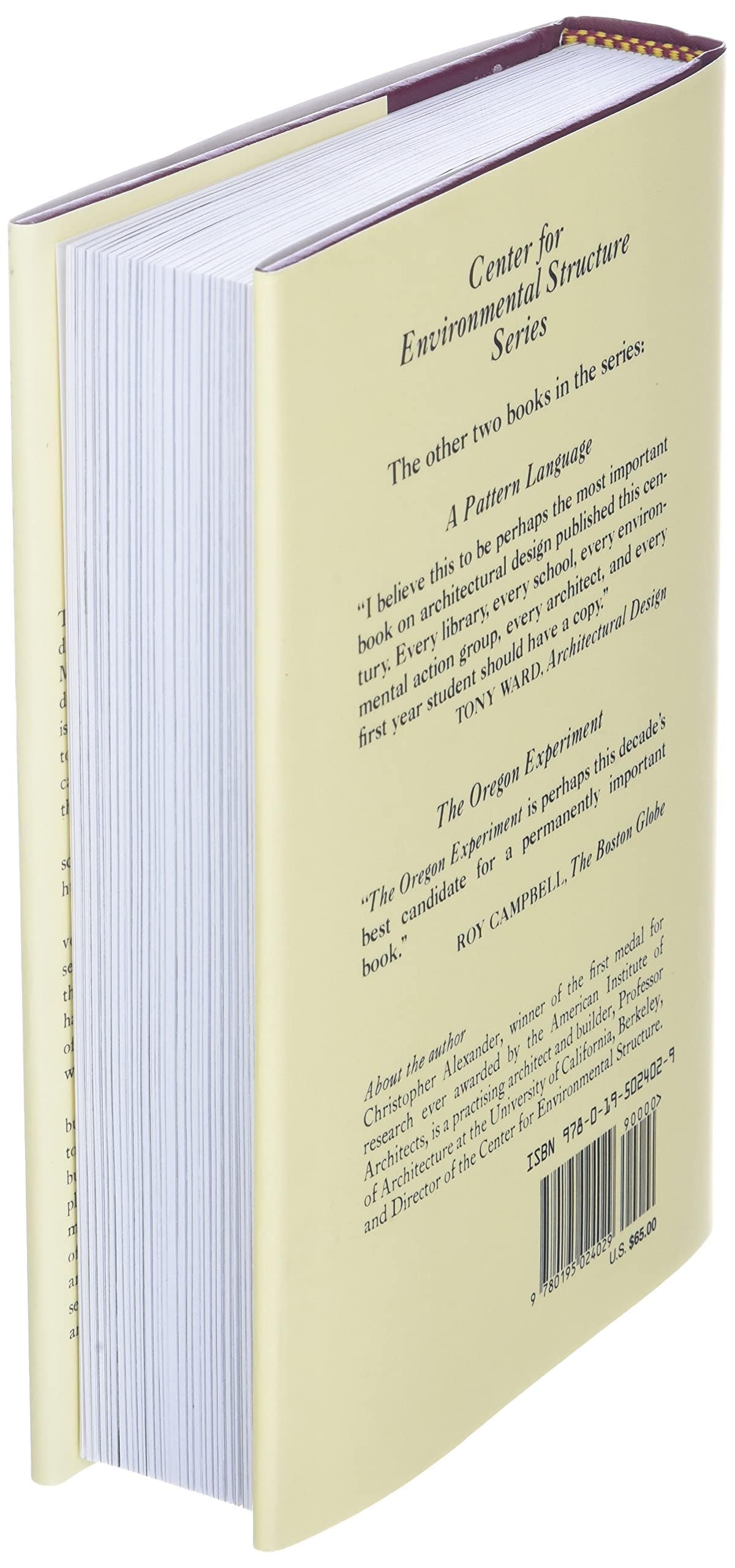 The Timeless Way of Building by Alexander, Christopher