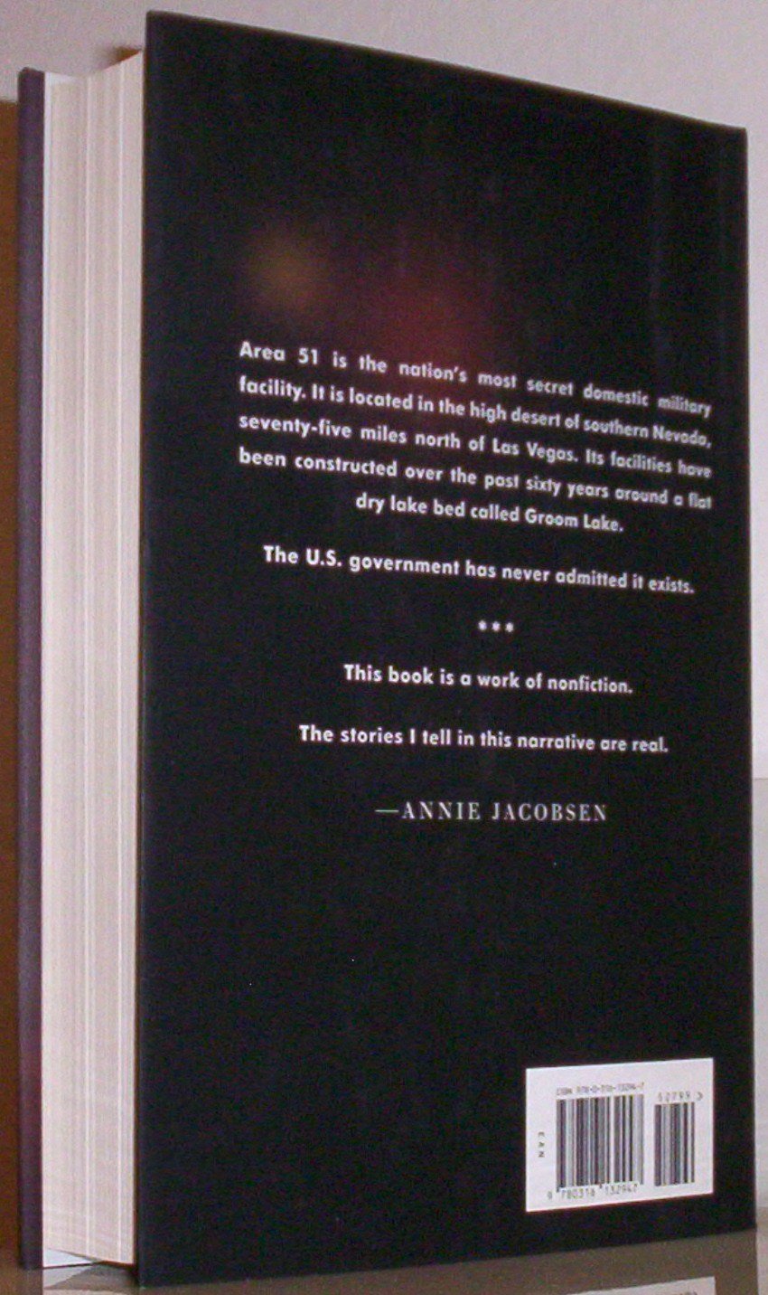 Area 51: An Uncensored History of America's Top Secret Milit