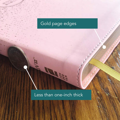 NIV, Bible for Teens, Thinline Edition, Leathersoft, Pink, R