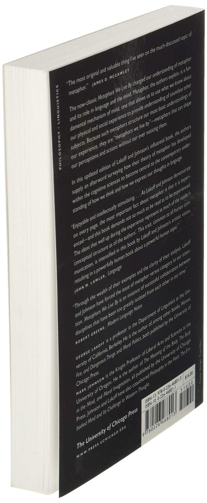 Metaphors We Live By by Lakoff, George