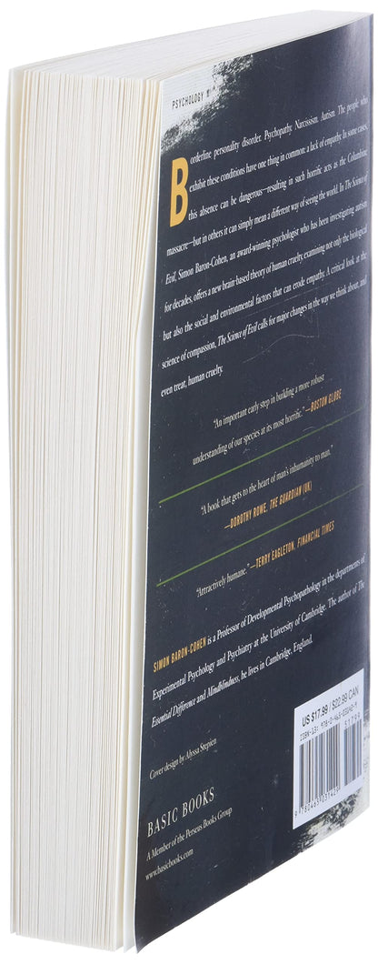 Science of Evil by Baron-Cohen, Simon