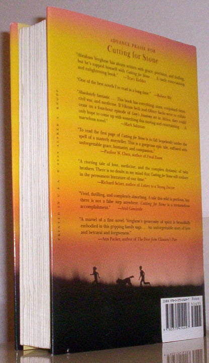 Cutting for Stone: A novel by Verghese, Abraham