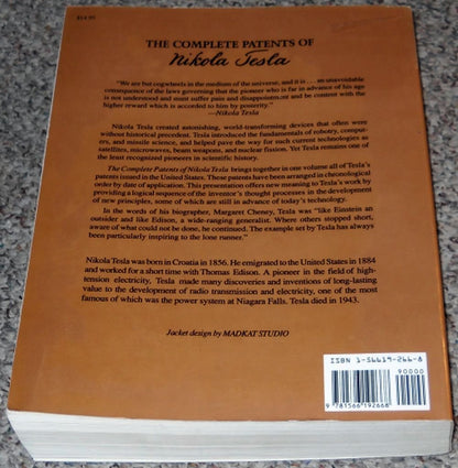 The Complete Patents of Nikola Tesla by Jim Glenn