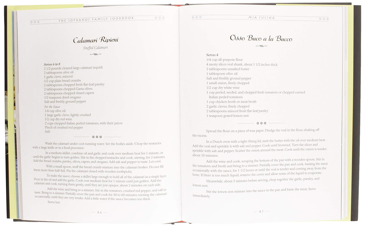 The Sopranos Family Cookbook: As Compiled by Artie Bucco by
