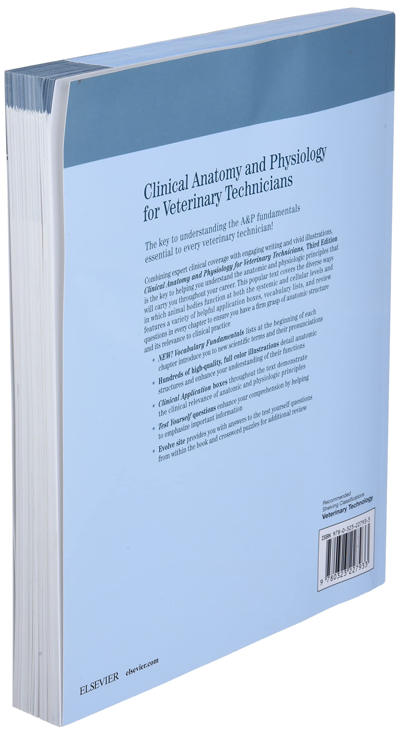 Clinical Anatomy and Physiology for Veterinary Technicians b