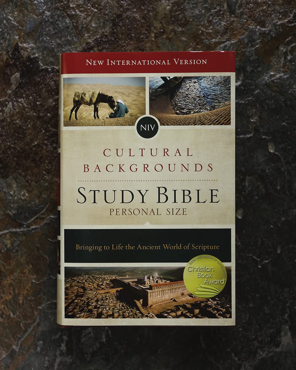NIV, Cultural Backgrounds Study Bible, Personal Size, Hardco