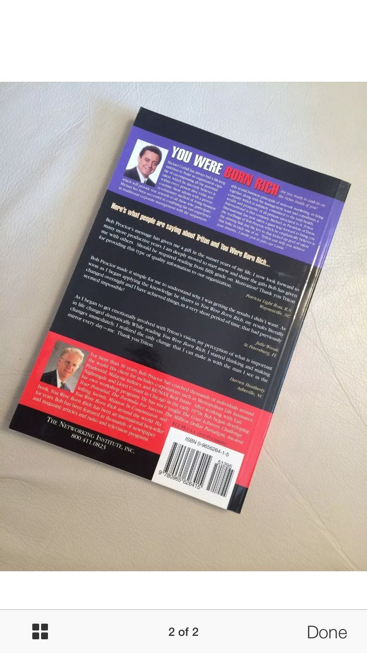 You Were Born Rich by bob-proctor