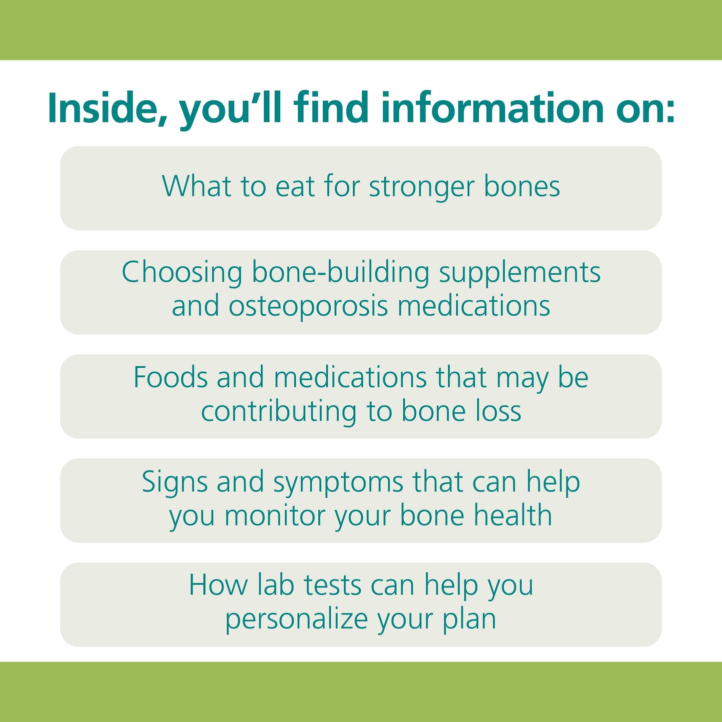 The Whole-Body Approach to Osteoporosis: How to Improve Bone