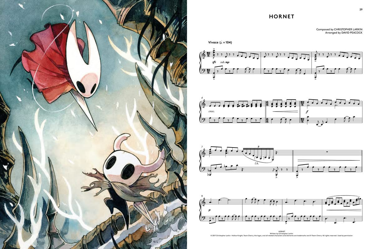 Hollow Knight Piano Collections - Sheet Music from the Game