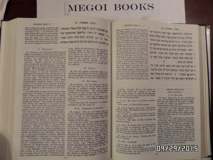 The Pentateuch and Haftorahs: Hebrew Text English Translatio