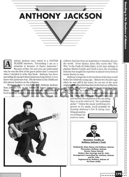 Standing in the Shadows of Motown: The James Jamerson Bass M