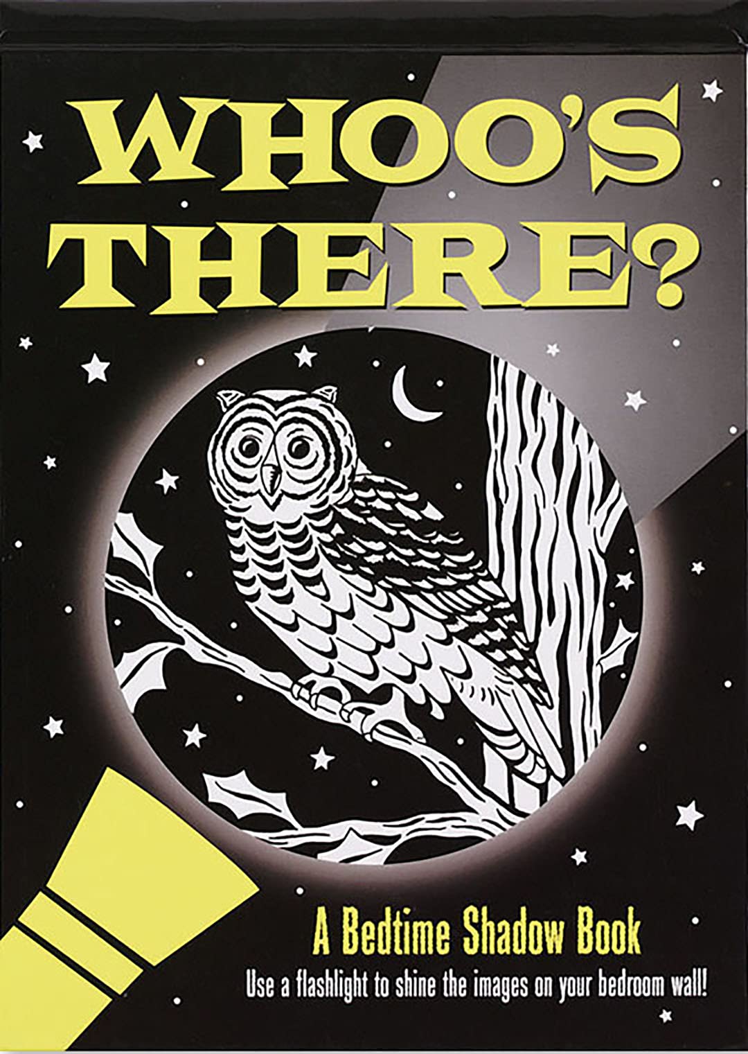 Whoo's There? Bedtime Shadow Book by Peter Pauper Press