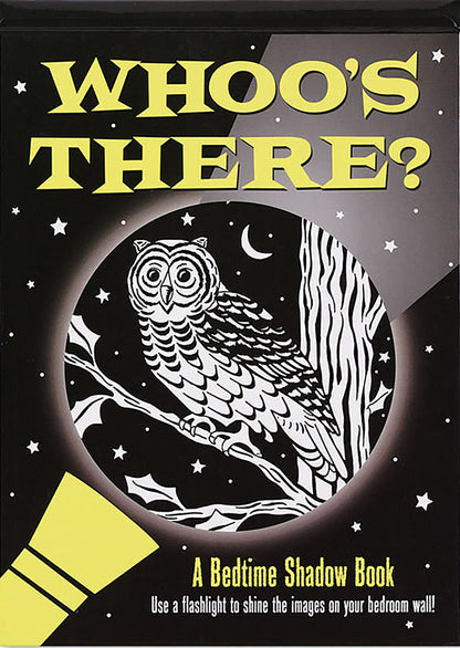 Whoo's There? Bedtime Shadow Book by Peter Pauper Press