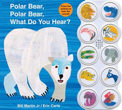 Polar Bear, Polar Bear What Do You Hear? sound book (Brown B