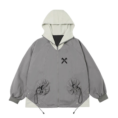 HiJ14 Grey Industrial Climber Jacket