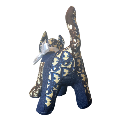 Trotter Vintage Silk Scarf Charming Kitten