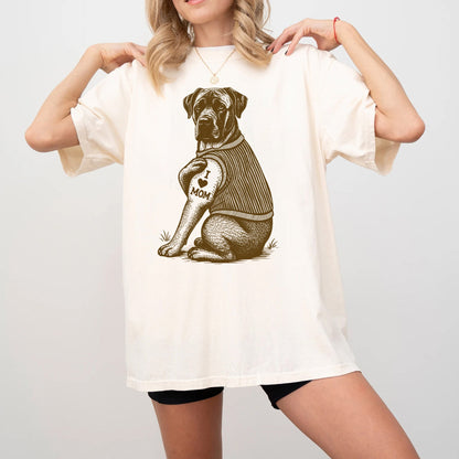 Cane Corso "I Love Mom" Tattoo Shirt
