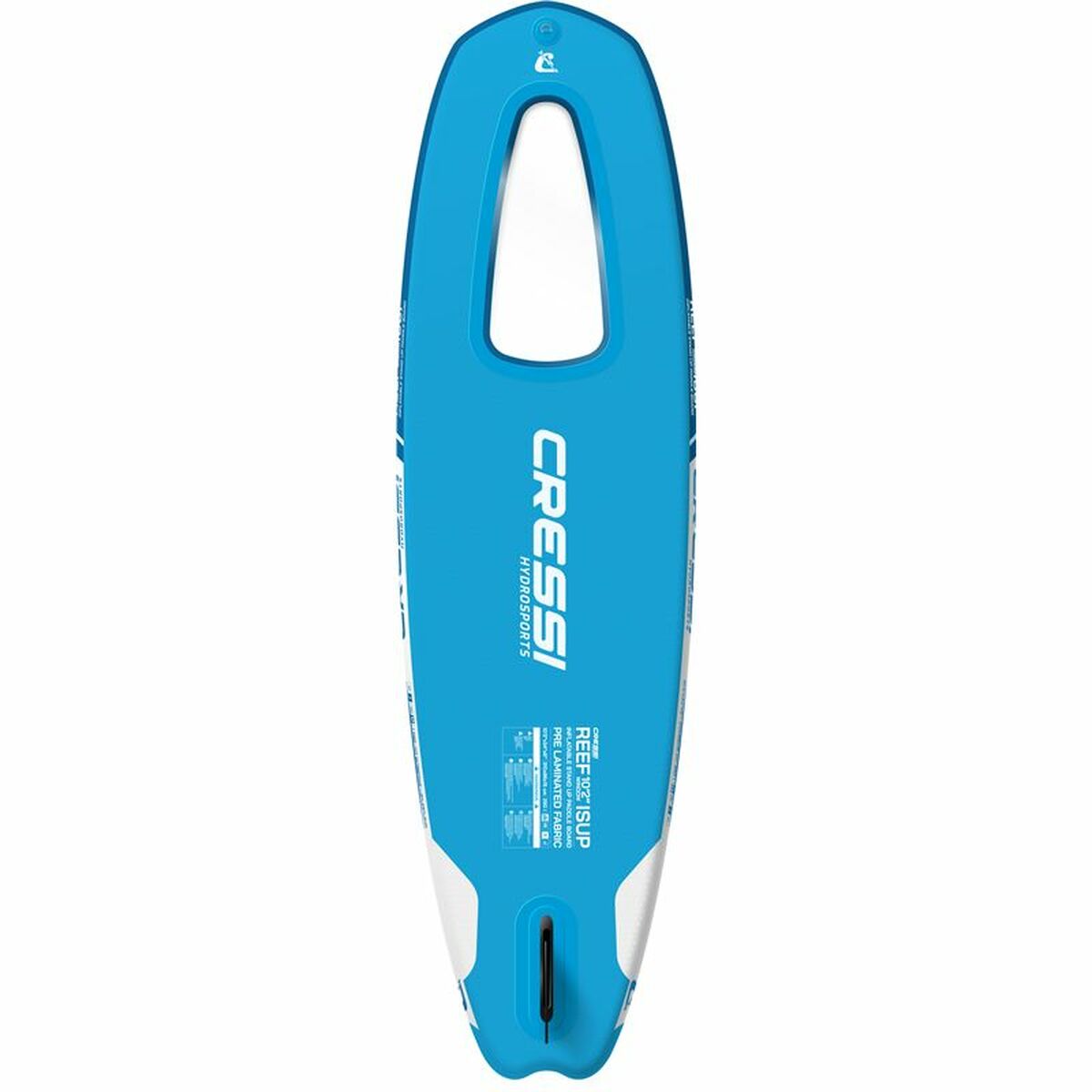 Paddle Surf Board Reef Window Cressi-Sub 10,2" Blue