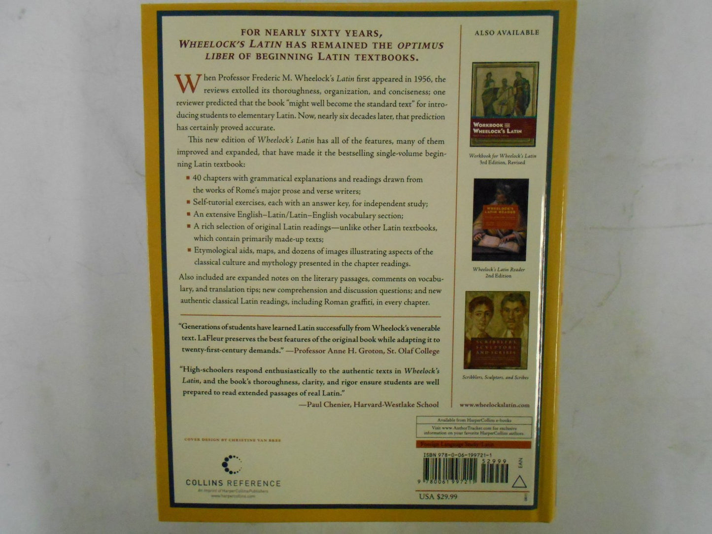 Wheelock's Latin, 7th Edition by Wheelock, Frederic M.