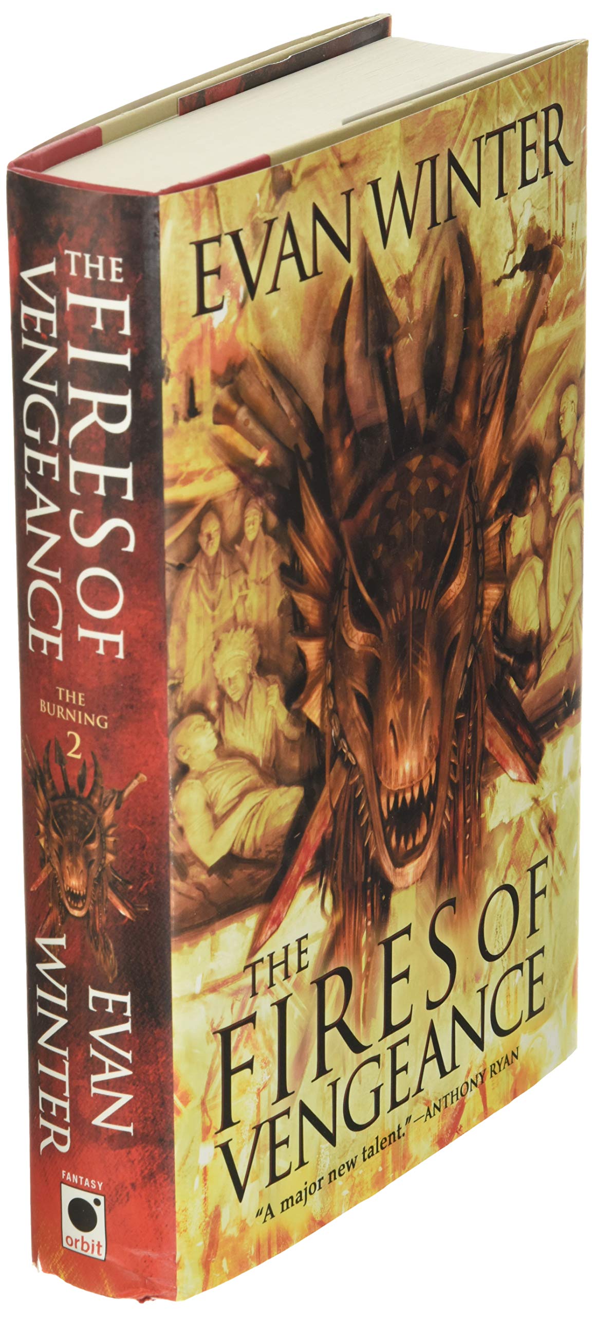 The Fires of Vengeance (The Burning, 2) by Winter, Evan