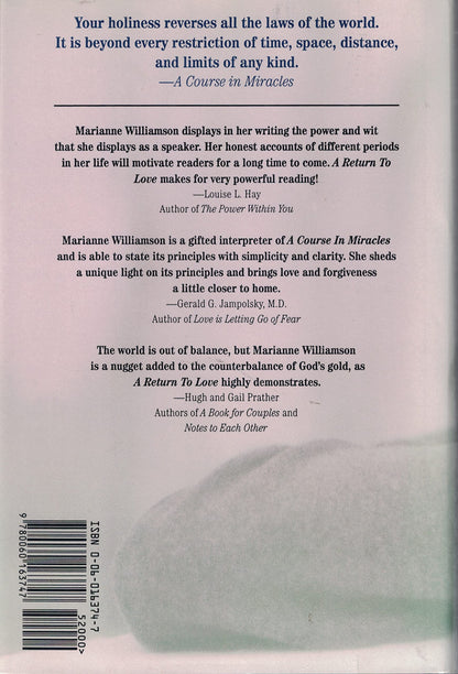 Return to Love: Reflections on the Principles of a Course in
