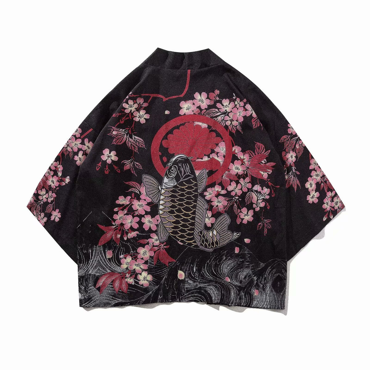 YC70018 Fish in the Pond Kimono