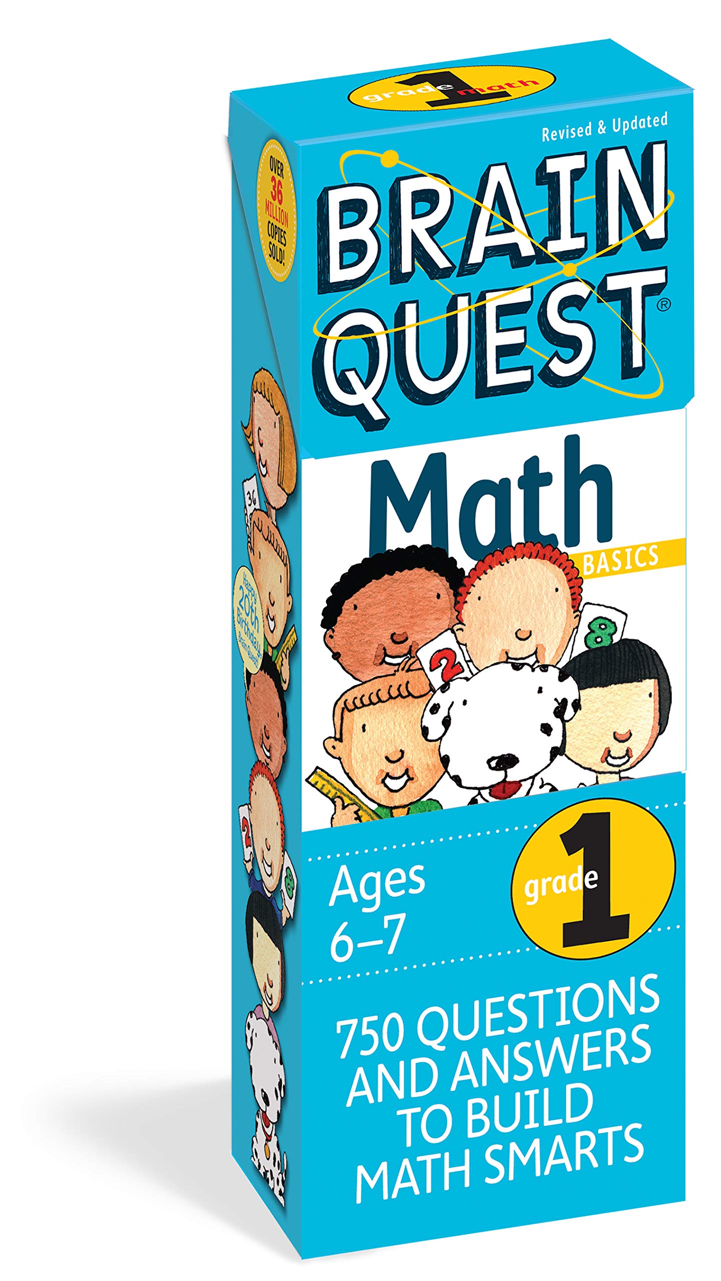 Brain Quest Grade 1 Math, Revised 2nd Edition by Martinelli,