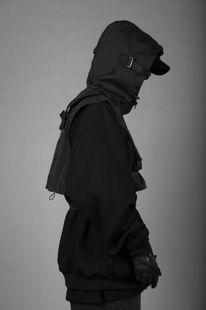 HiH34 Black Tech Guard Hoodie