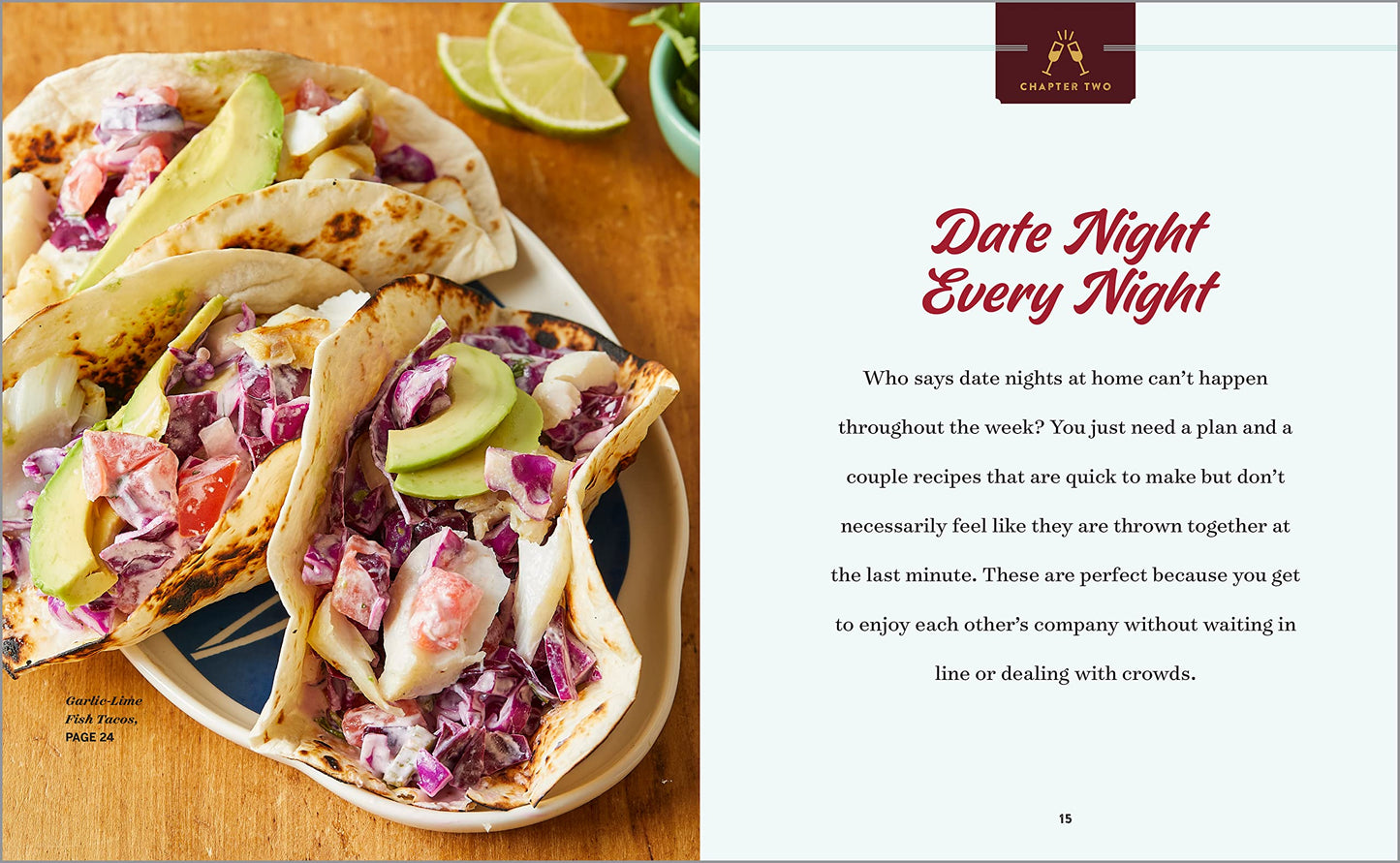 Date Night Cookbook and Activities for Couples: Recipes and