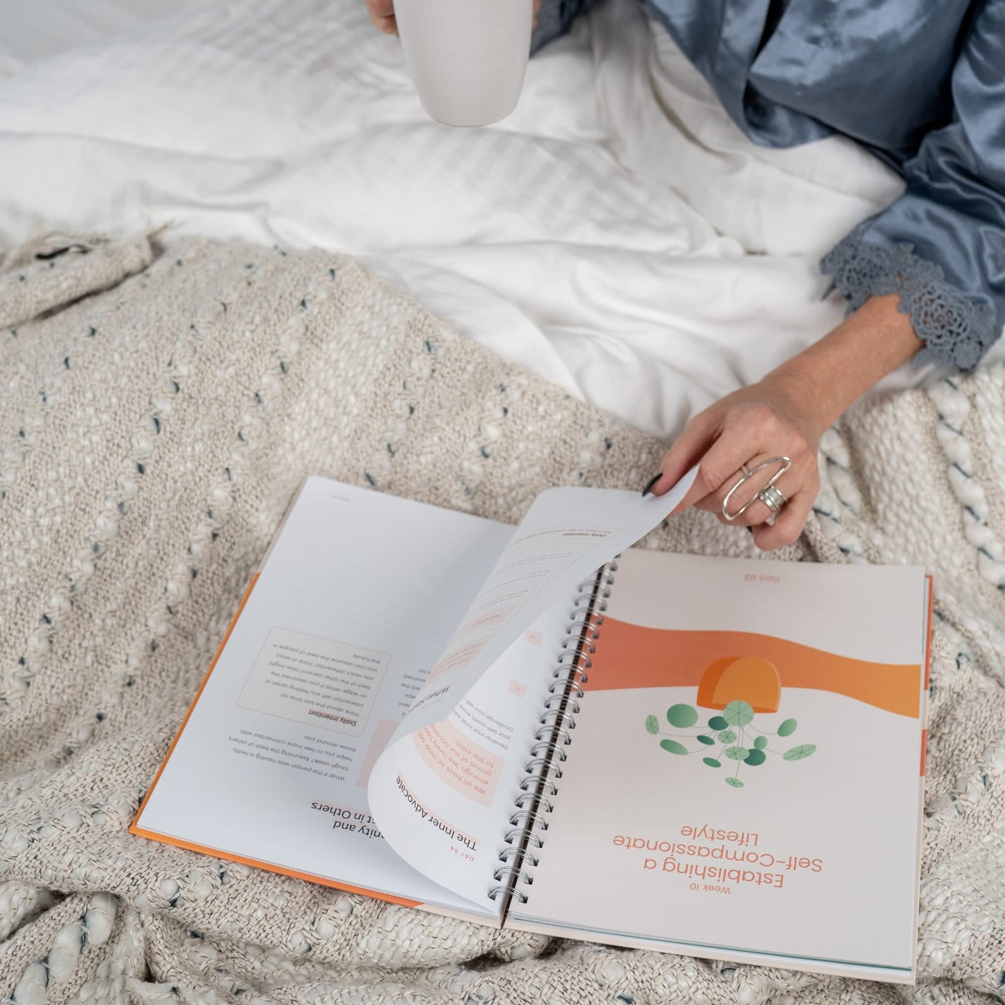 HARDCOVER- Self-Love Journal - 120 Pages - 91 Day Notebook a