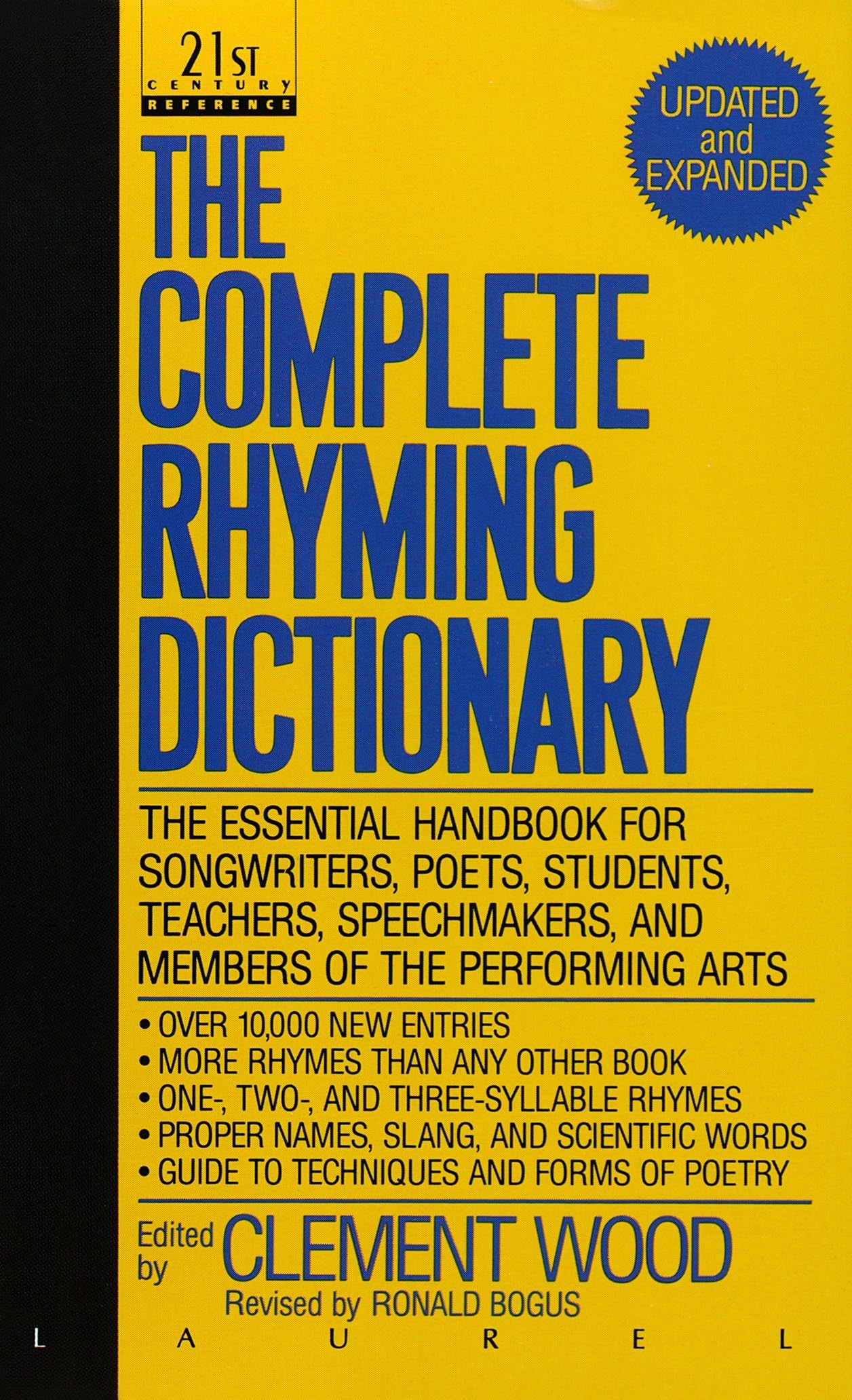 The Complete Rhyming Dictionary: Including The Poet's Craft