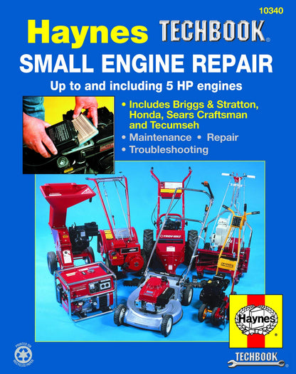 Small Engine Repair Haynes TECHBOOK for 5HP and Less by Curt