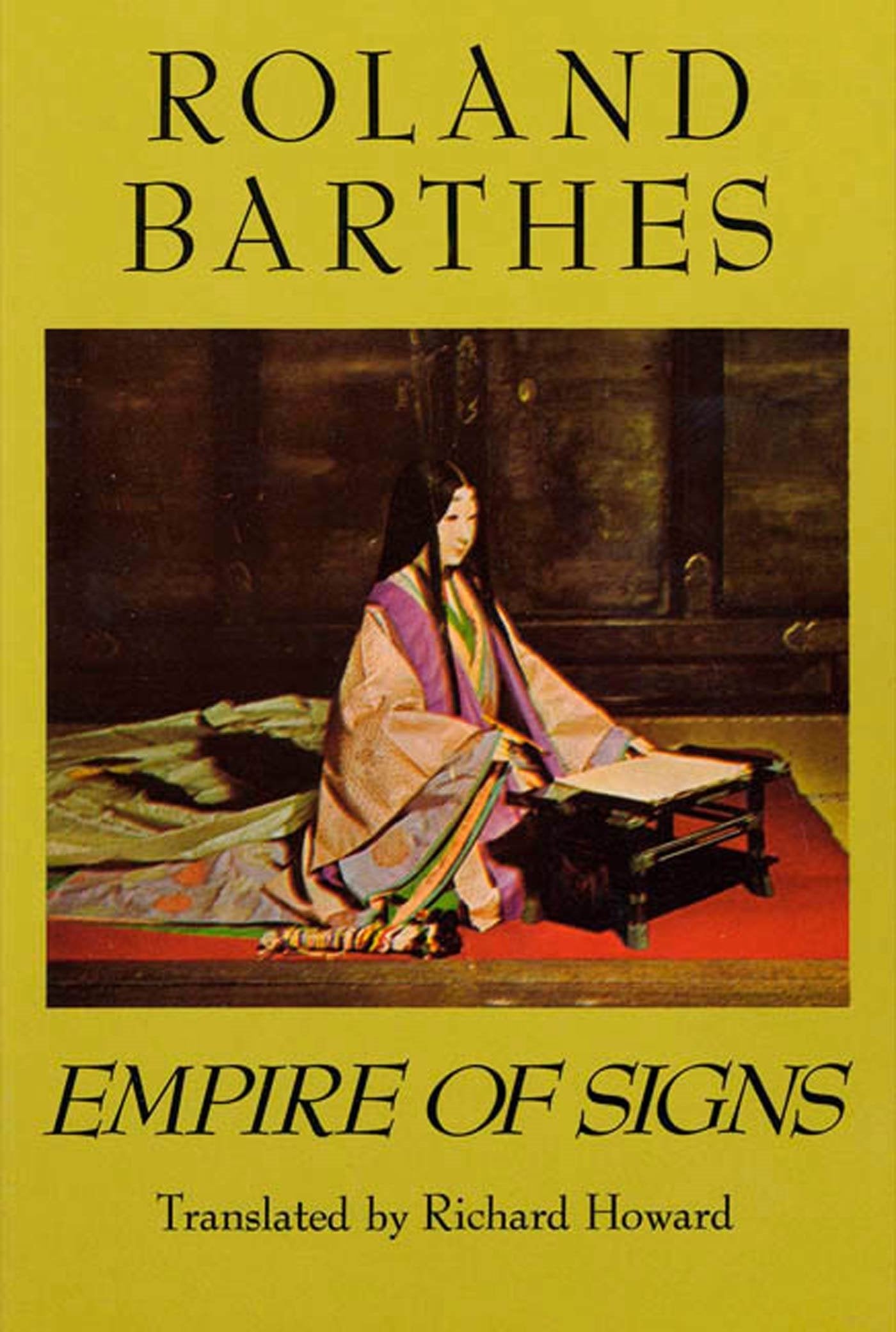 Empire of Signs by Barthes, Roland