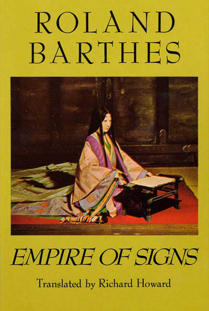 Empire of Signs by Barthes, Roland