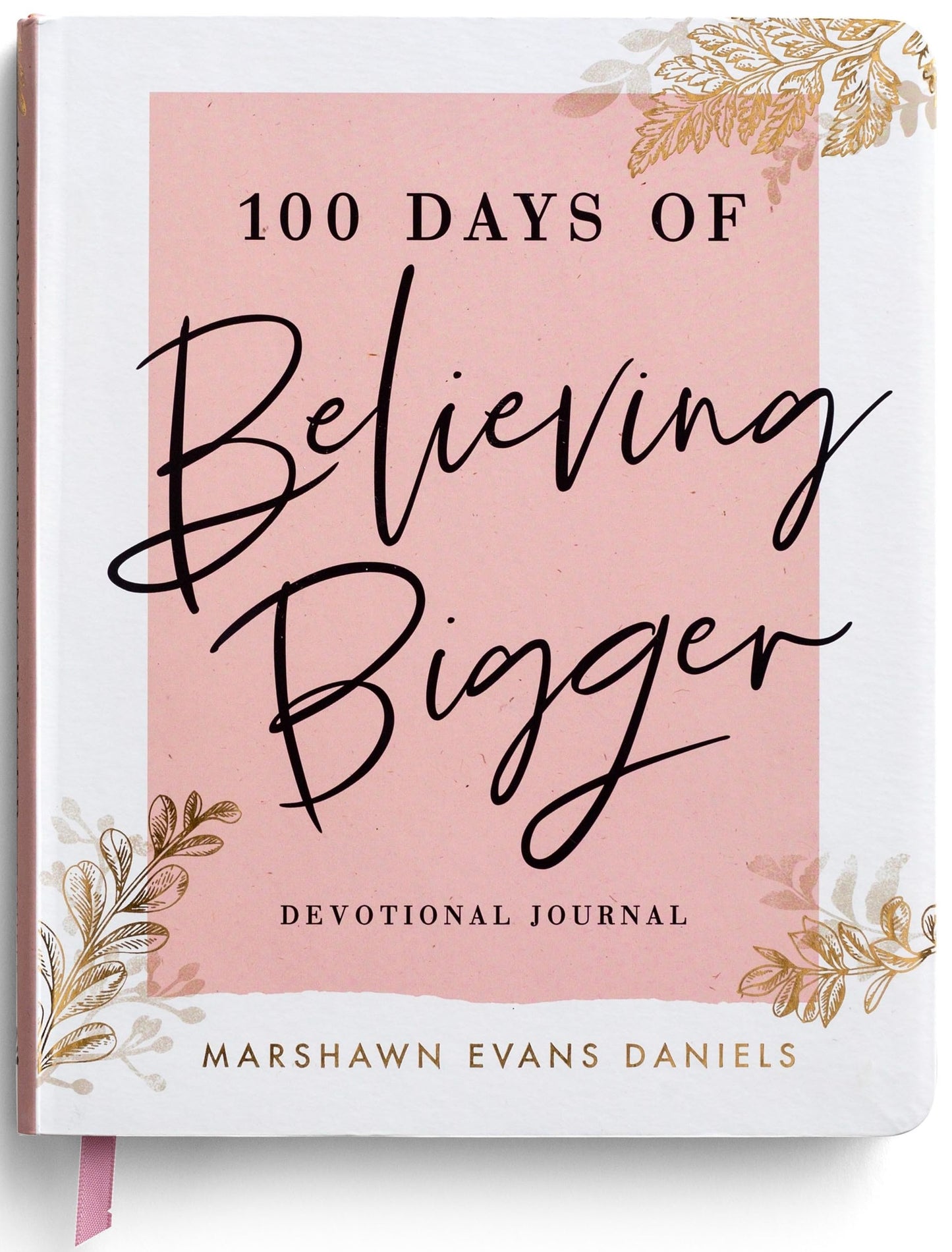 100 Days of Believing Bigger: A Devotional Journal by Marsha