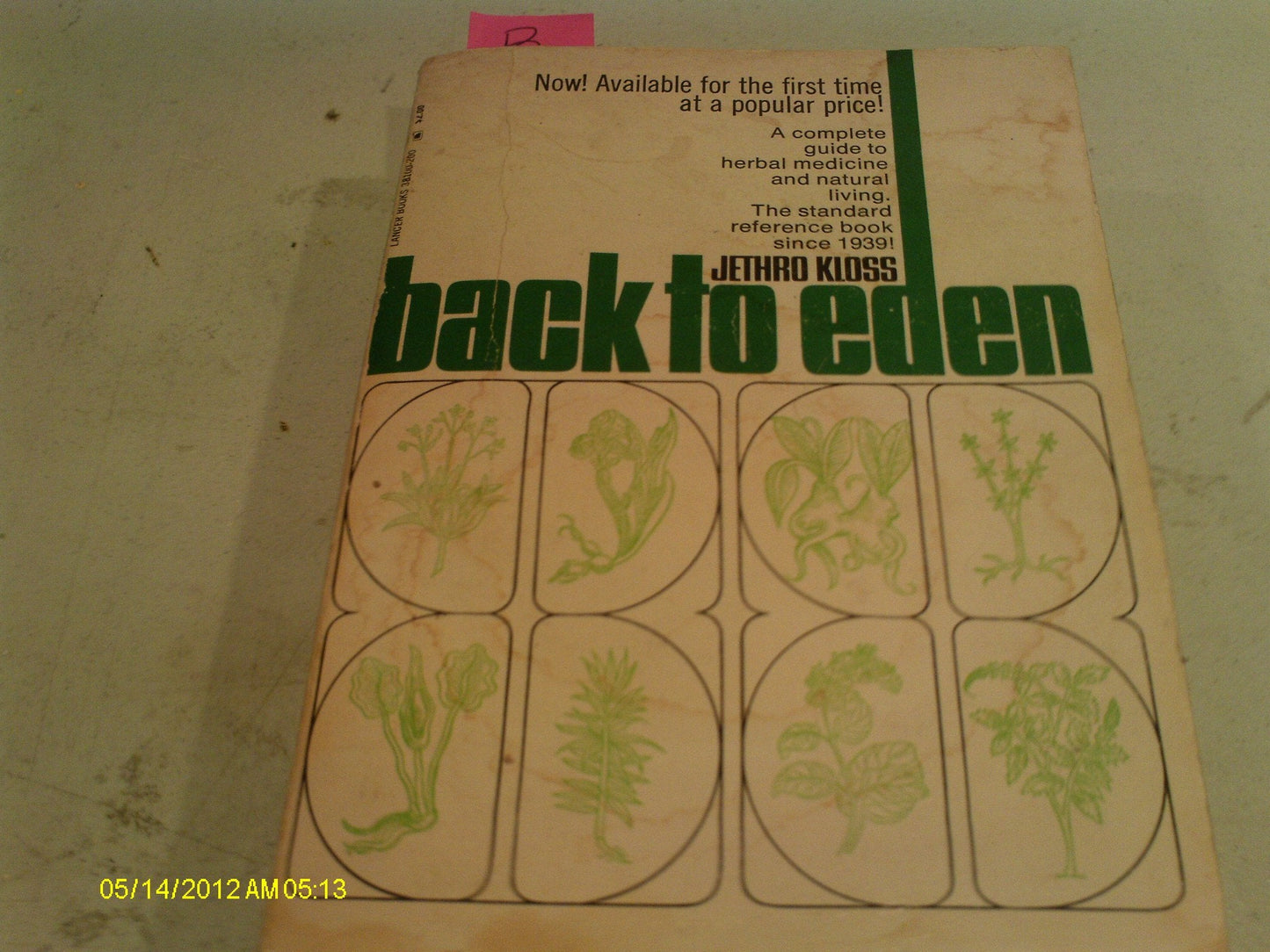 Back to Eden by Kloss, Jethro