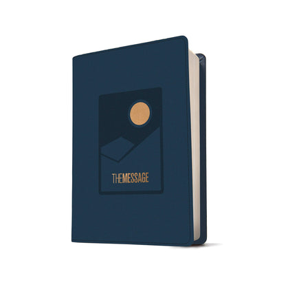 The Message Deluxe Gift Bible, Large Print (Leather-Look, Mi