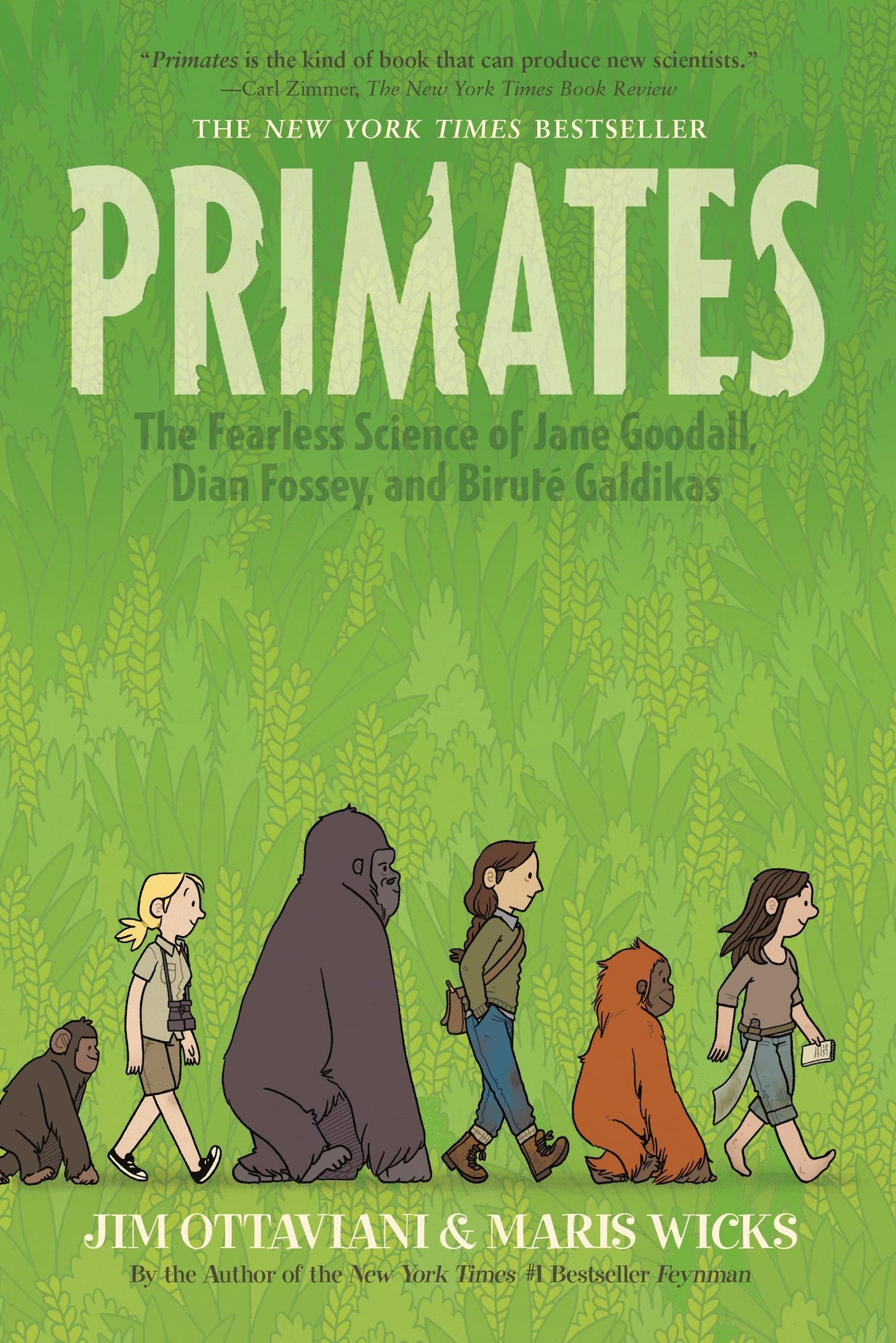 Primates: The Fearless Science of Jane Goodall, Dian Fossey,