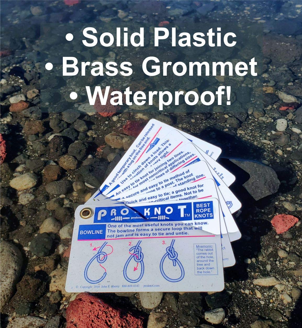 Pro-Knot Outdoor Knots - Portable Waterproof Knot Book by Jo