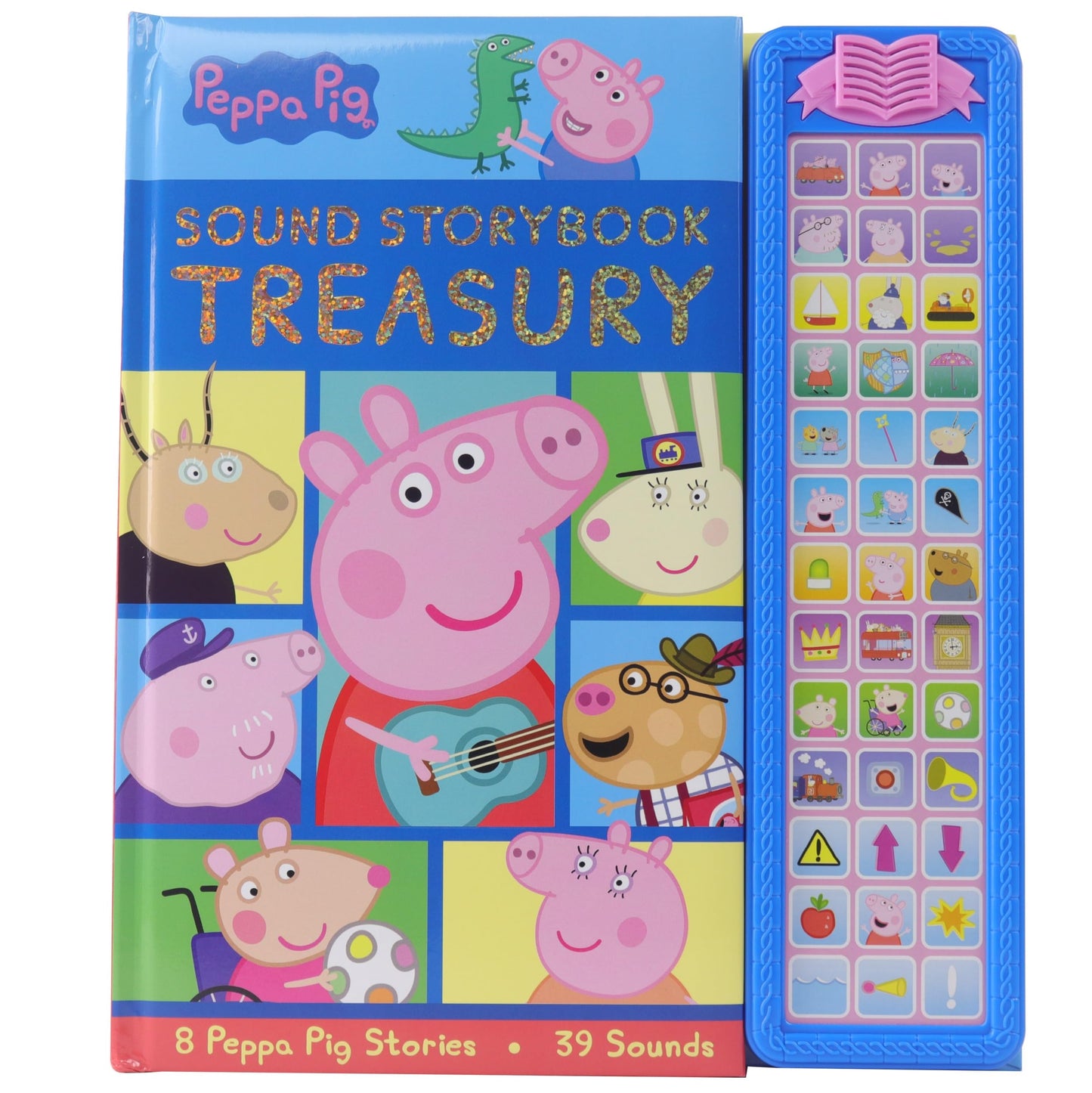 Peppa Pig - Sound Storybook Treasury 39-Button Sound Book -