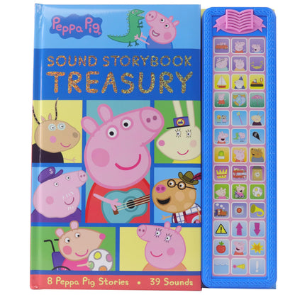 Peppa Pig - Sound Storybook Treasury 39-Button Sound Book -