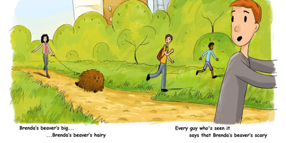 Brendas Beaver Needs a Barber by Bimisi Tayanita