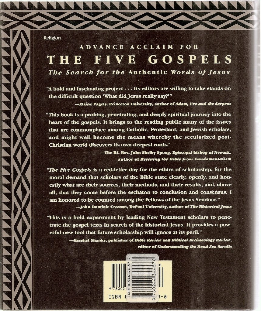 The Five Gospels by Funk, Robert W.